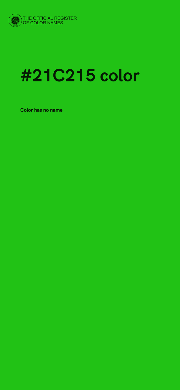 #21C215 color image