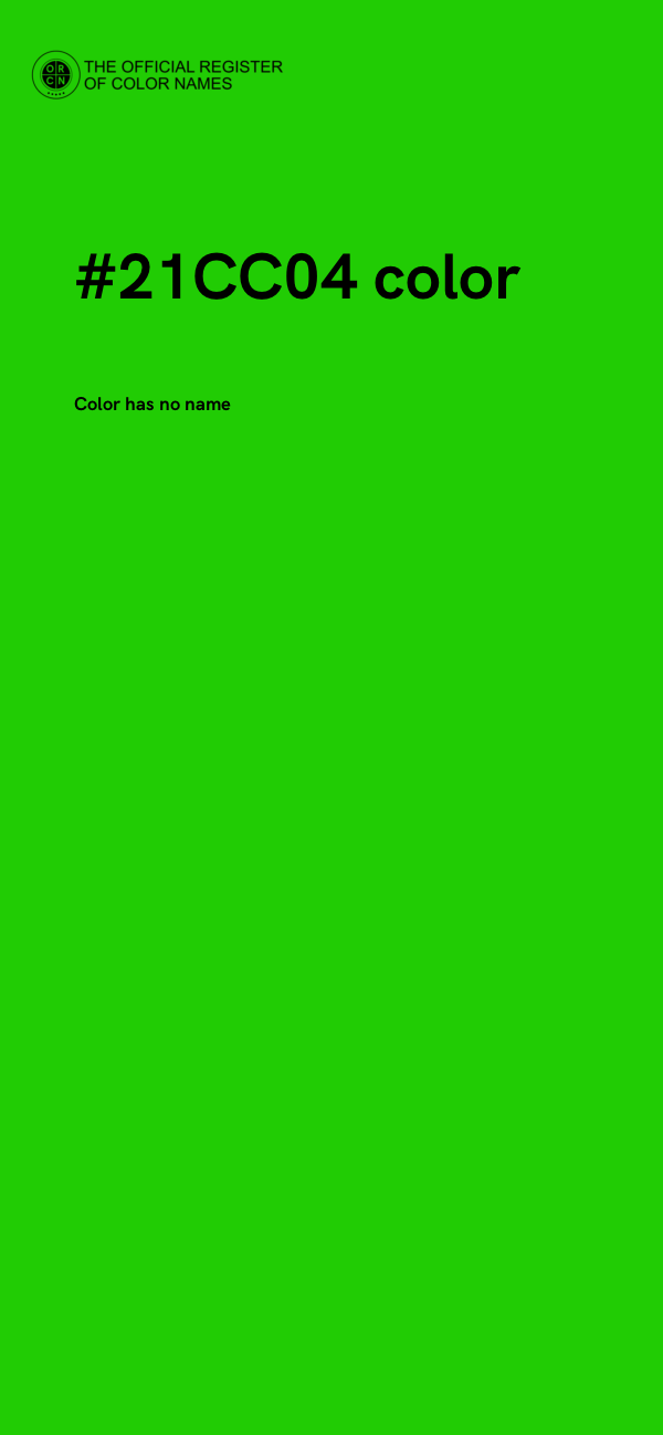 #21CC04 color image