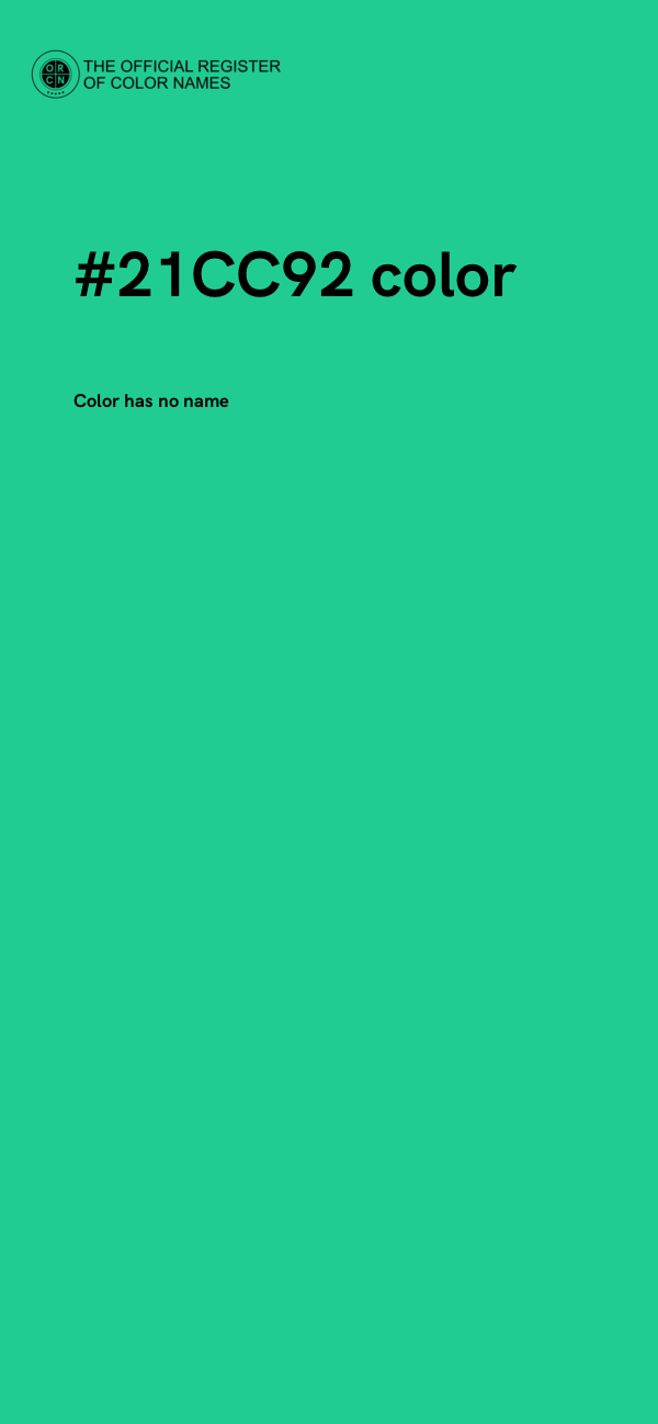 #21CC92 color image