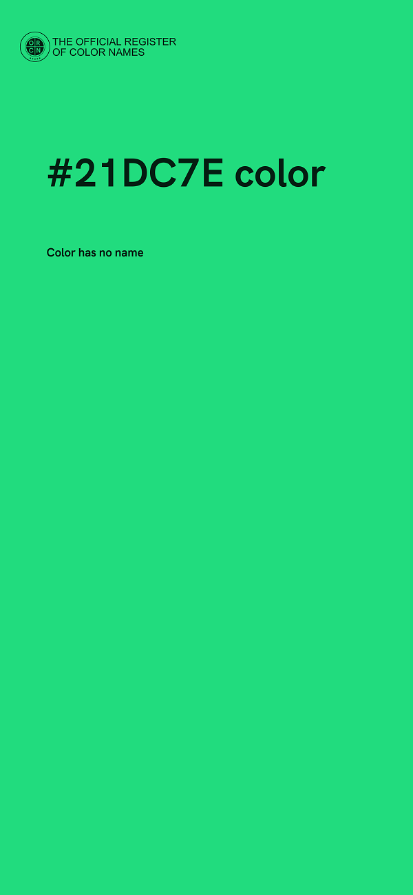 #21DC7E color image