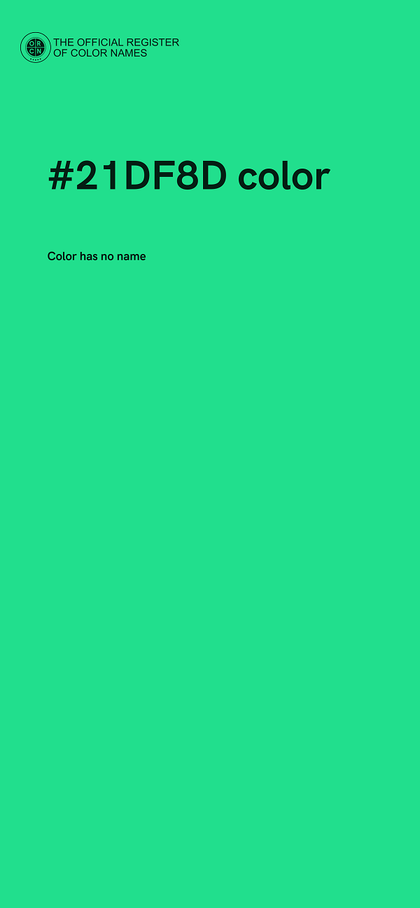 #21DF8D color image