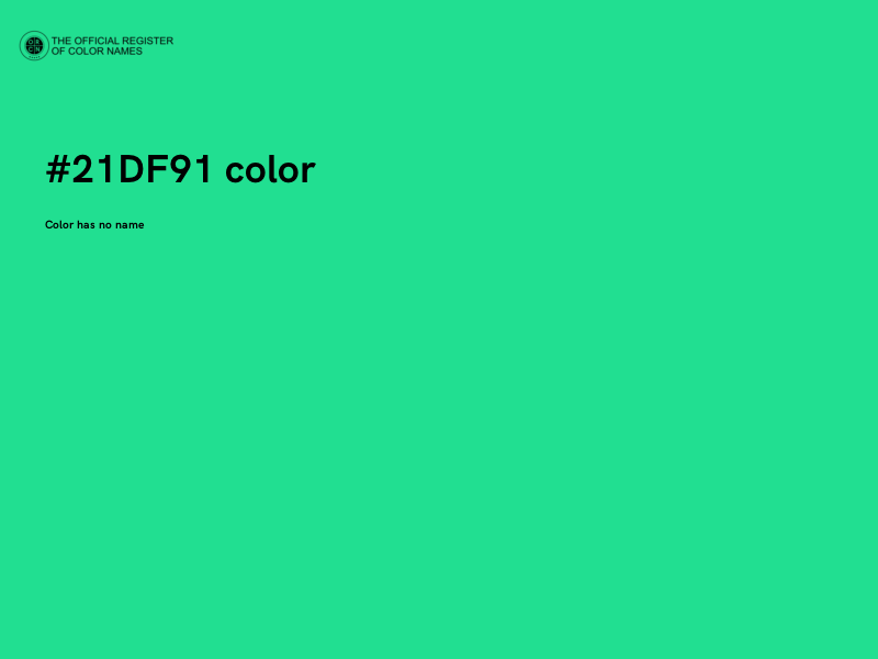 #21DF91 color image