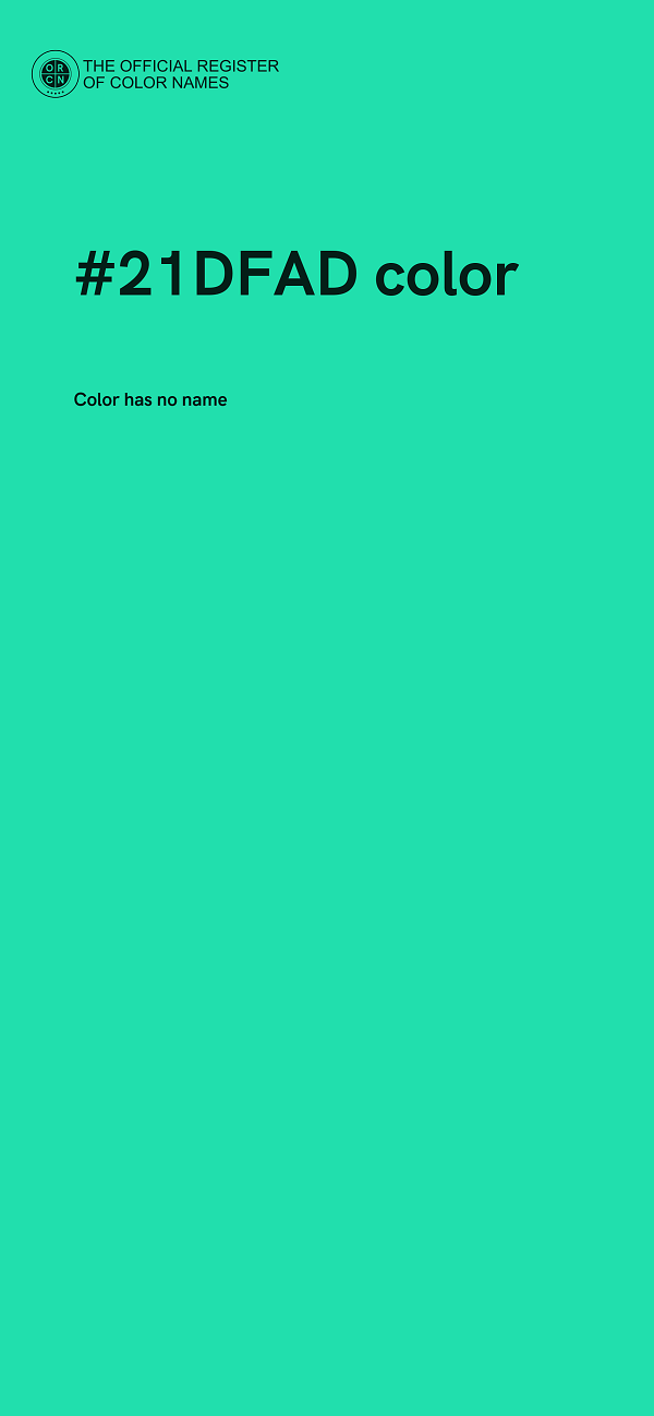 #21DFAD color image