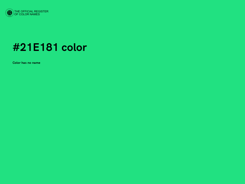 #21E181 color image