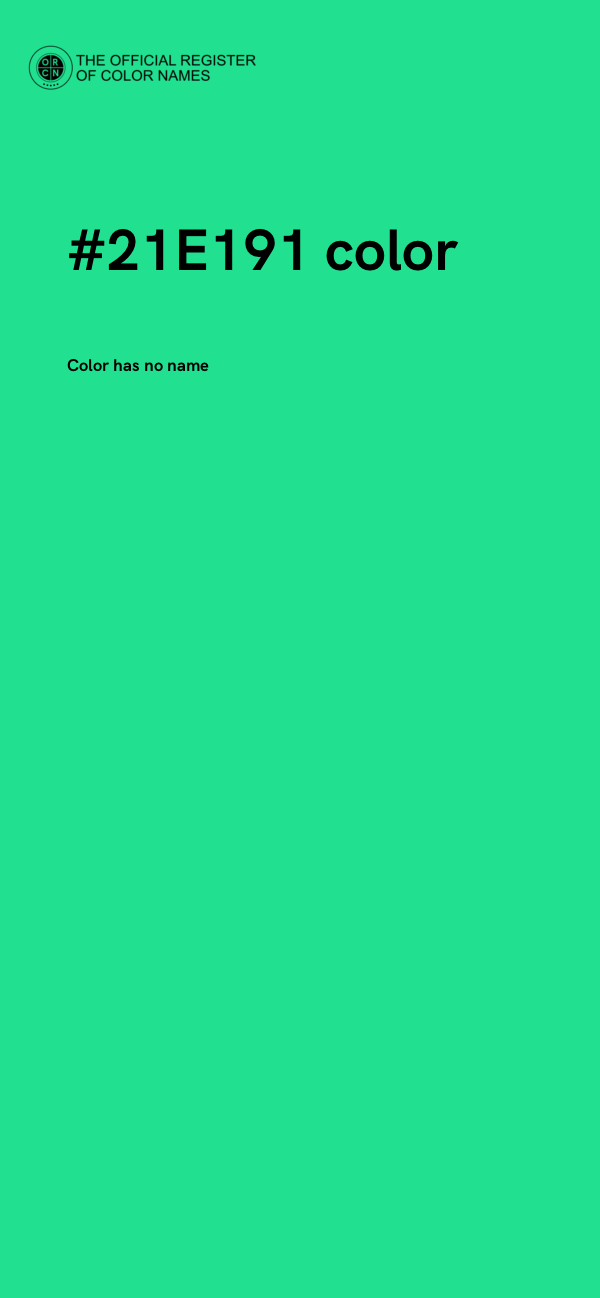 #21E191 color image