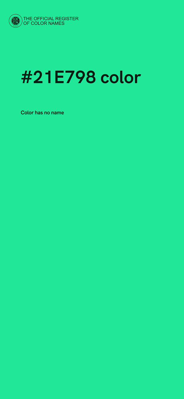#21E798 color image