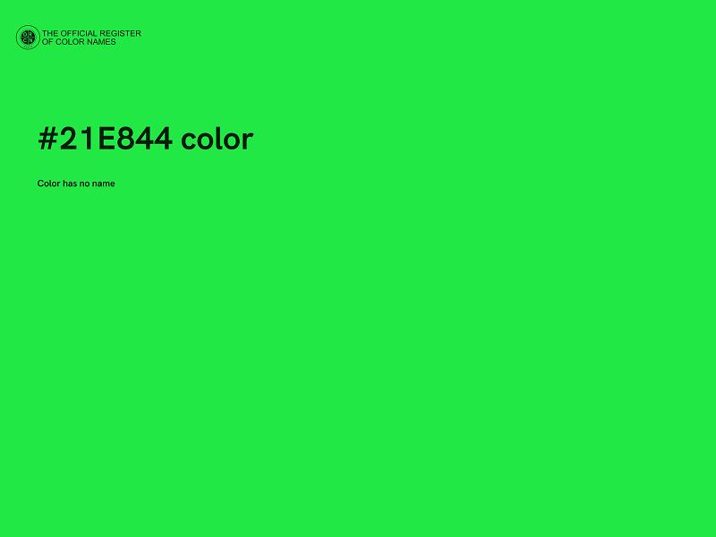 #21E844 color image