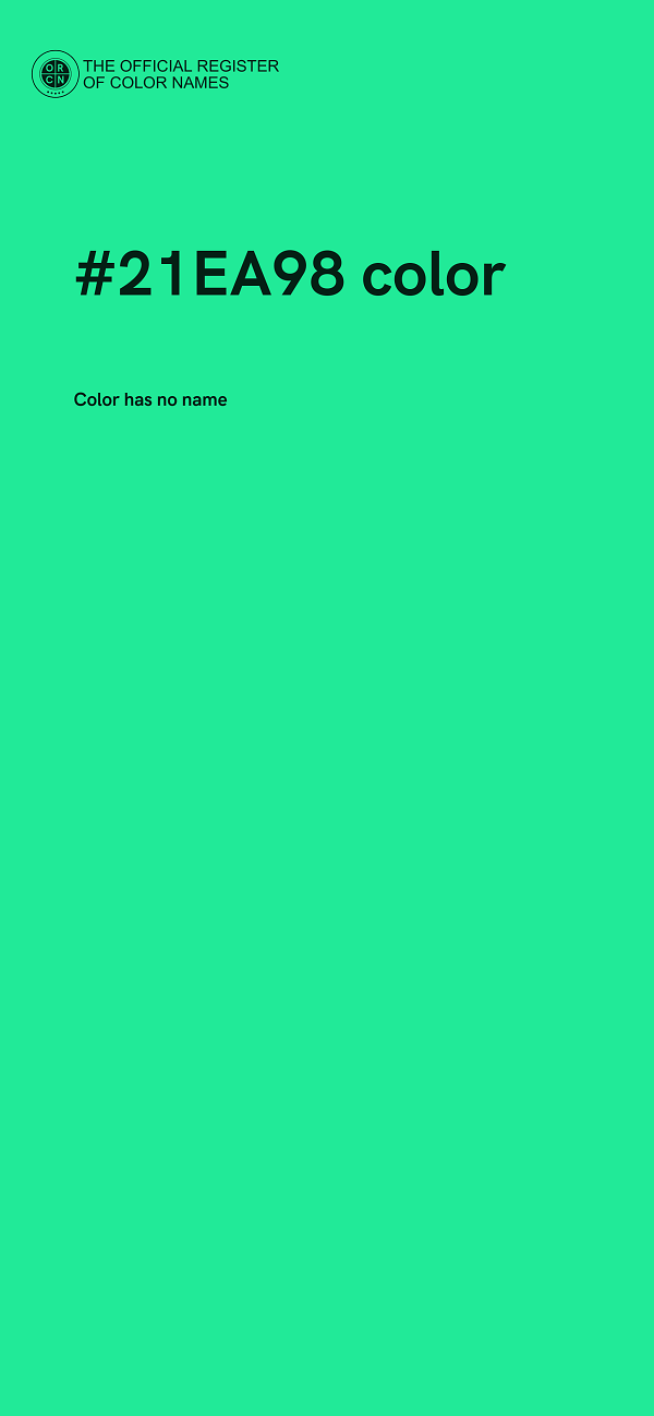#21EA98 color image
