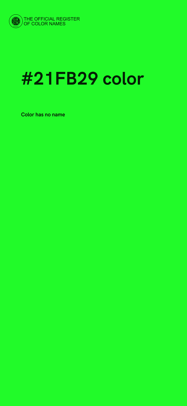 #21FB29 color image