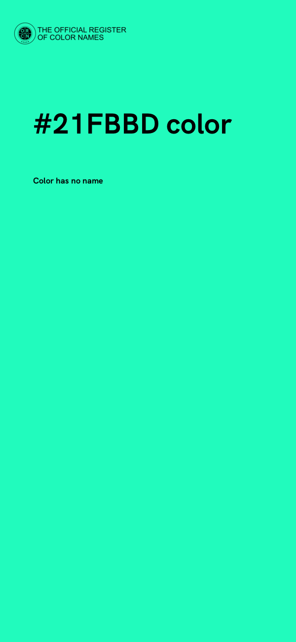 #21FBBD color image