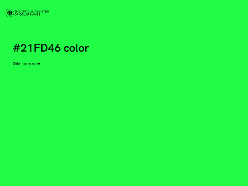 #21FD46 color image