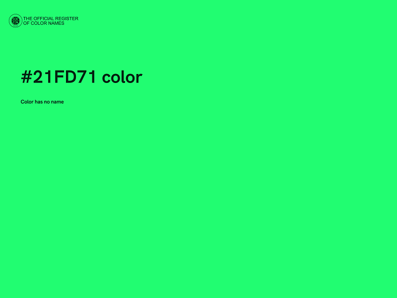 #21FD71 color image
