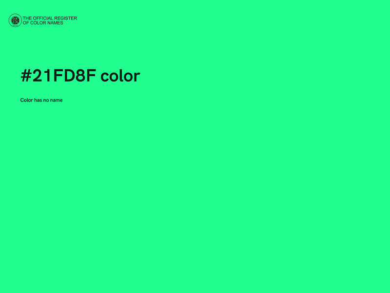 #21FD8F color image