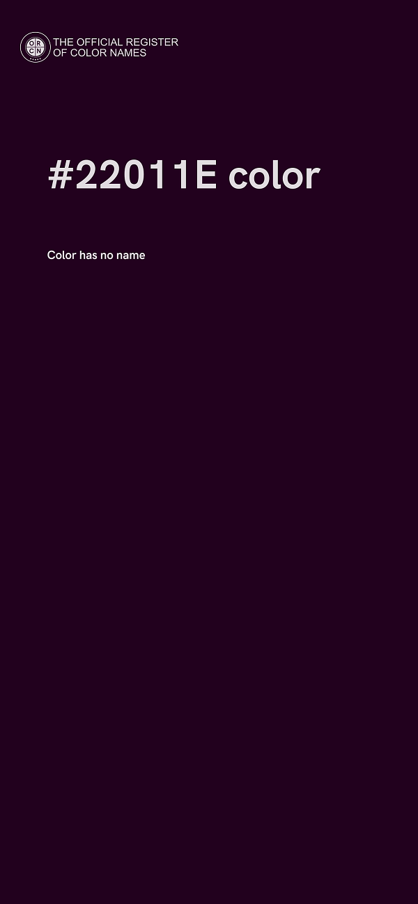 #22011E color image
