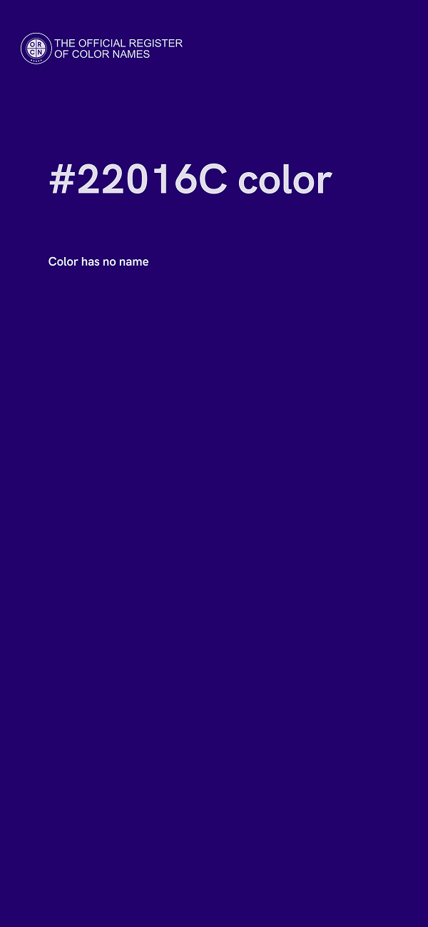 #22016C color image
