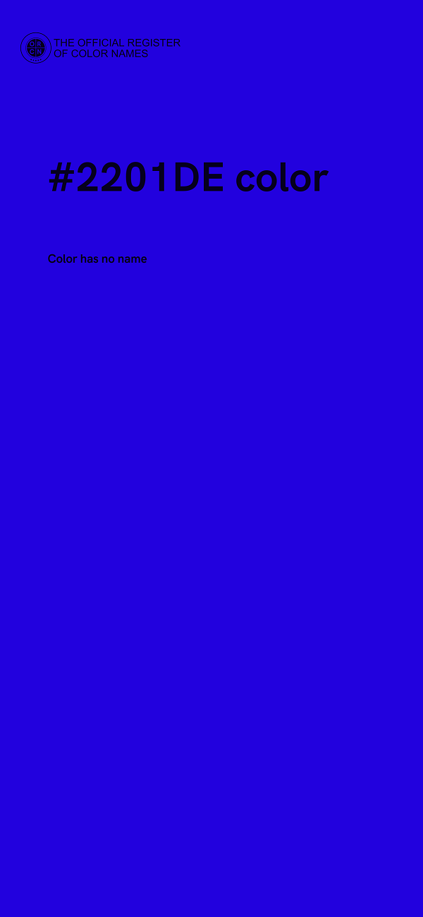 #2201DE color image