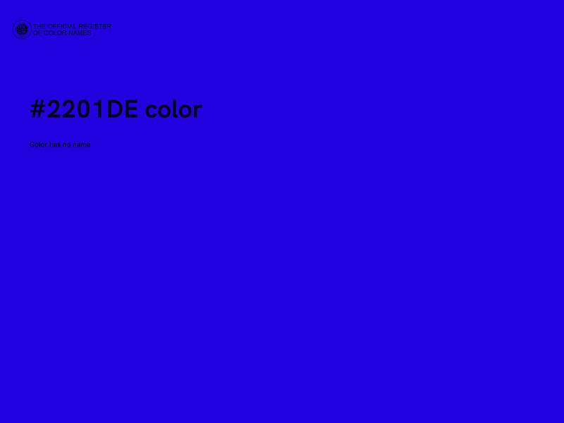 #2201DE color image