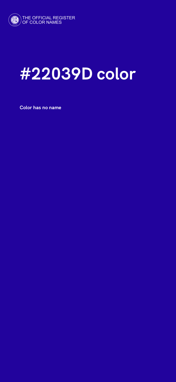 #22039D color image