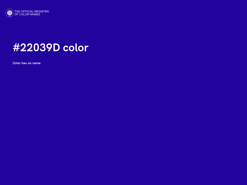 #22039D color image