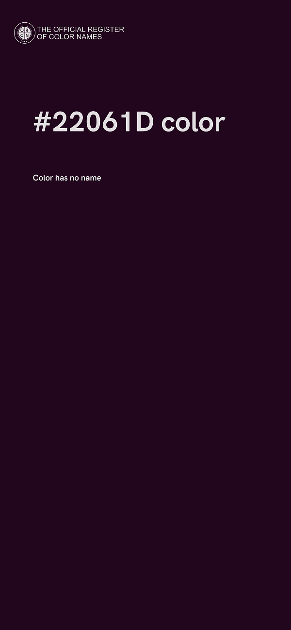 #22061D color image