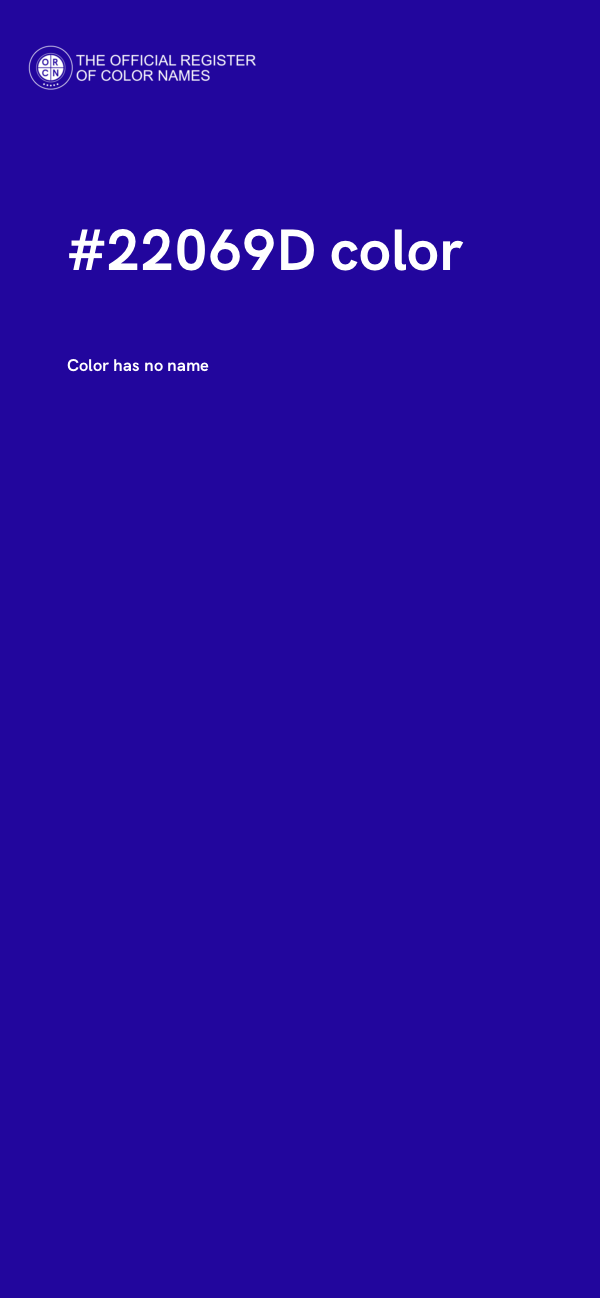 #22069D color image