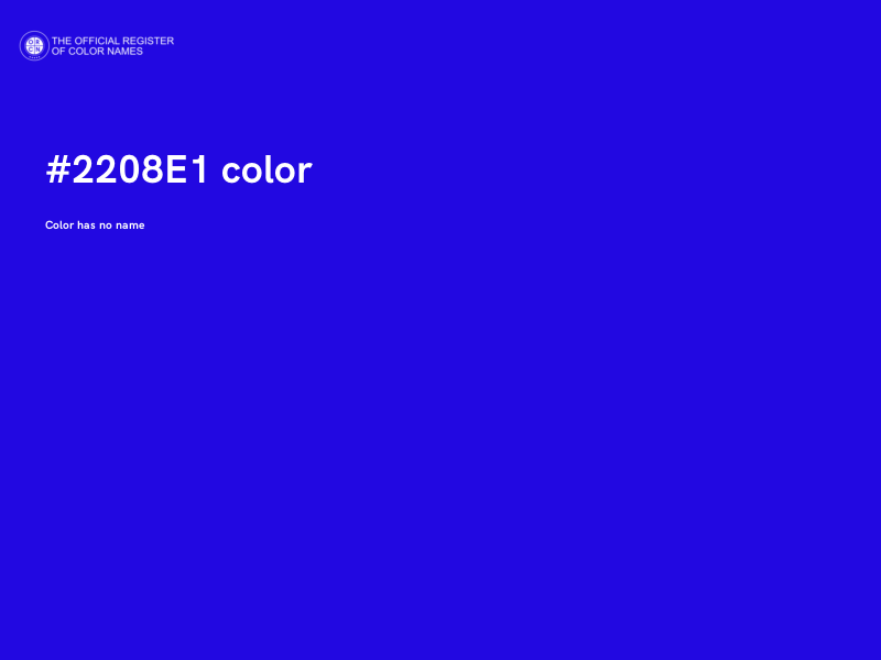 #2208E1 color image