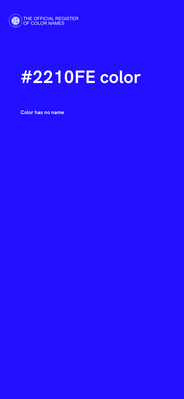 #2210FE color image