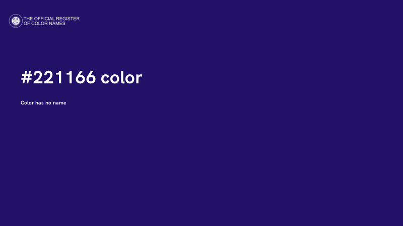 #221166 color image