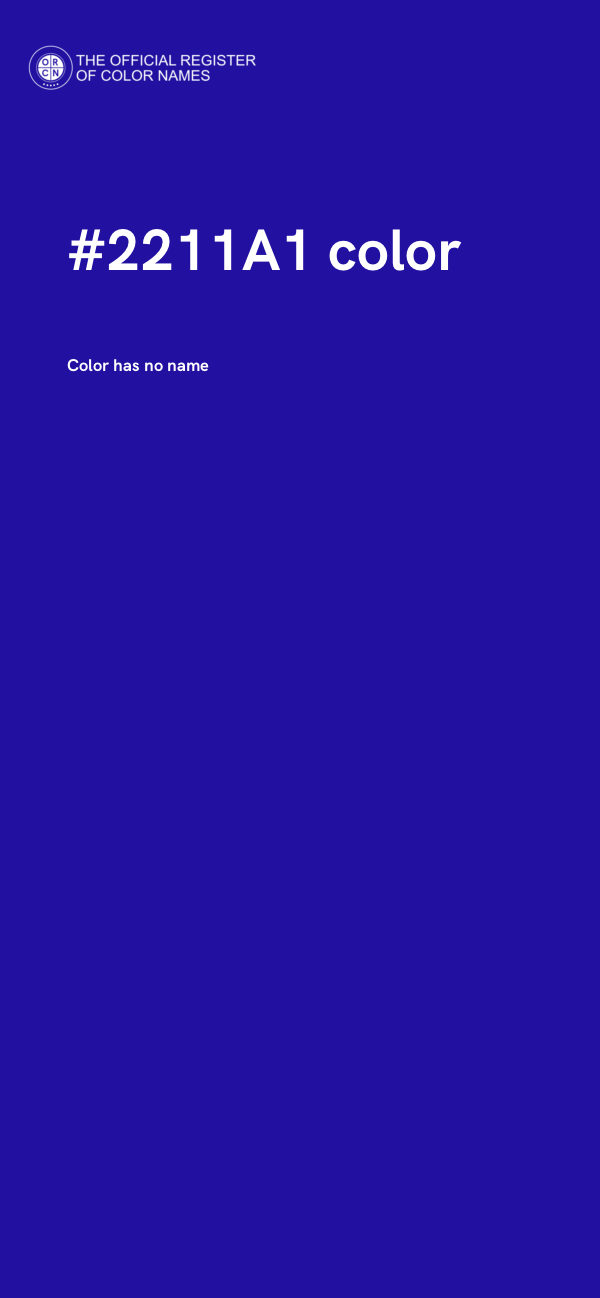 #2211A1 color image