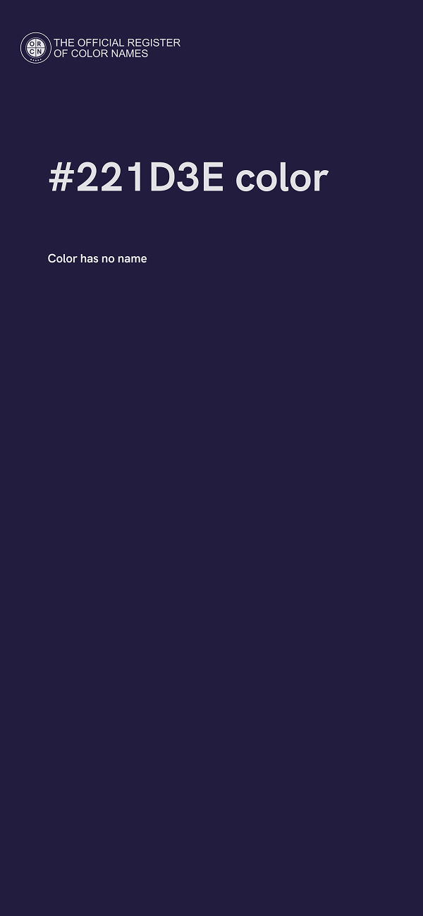 #221D3E color image