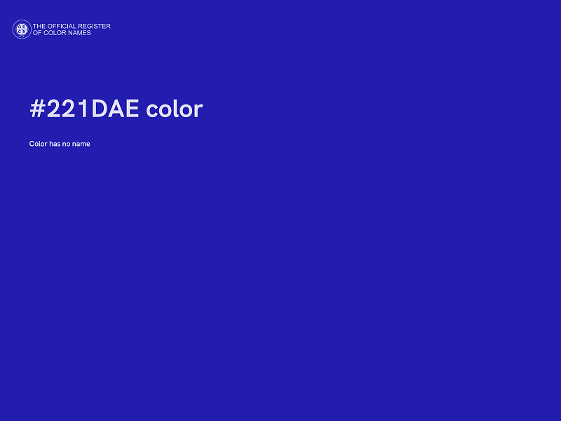 #221DAE color image