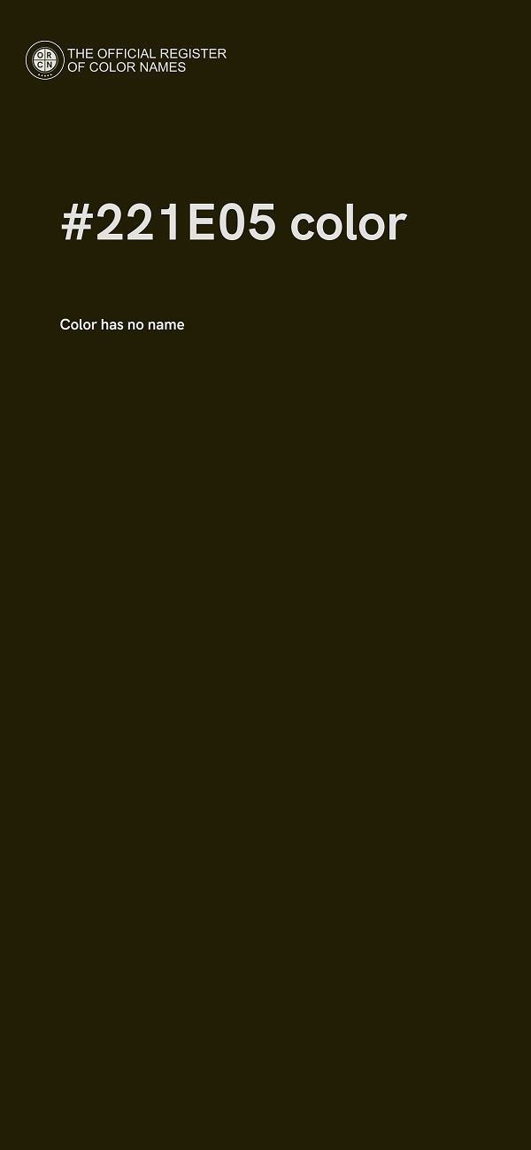 #221E05 color image
