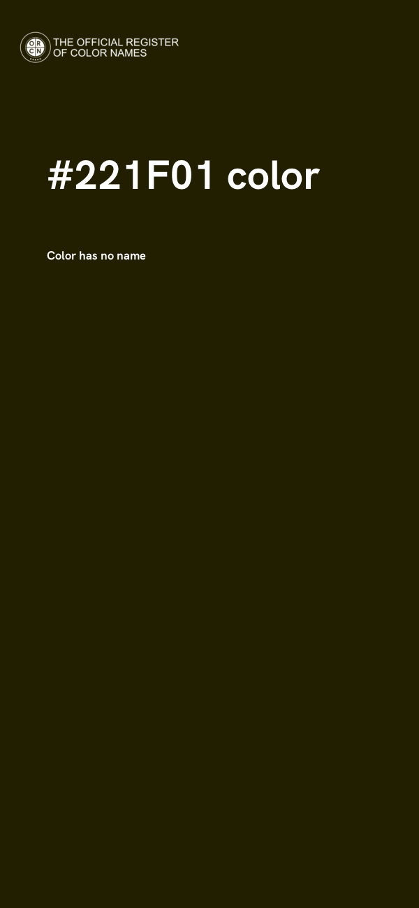#221F01 color image