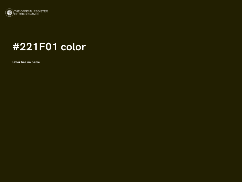 #221F01 color image