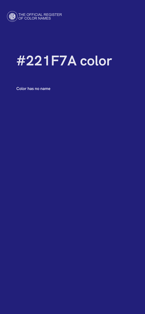 #221F7A color image