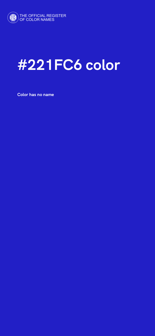 #221FC6 color image