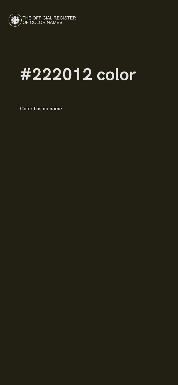 #222012 color image