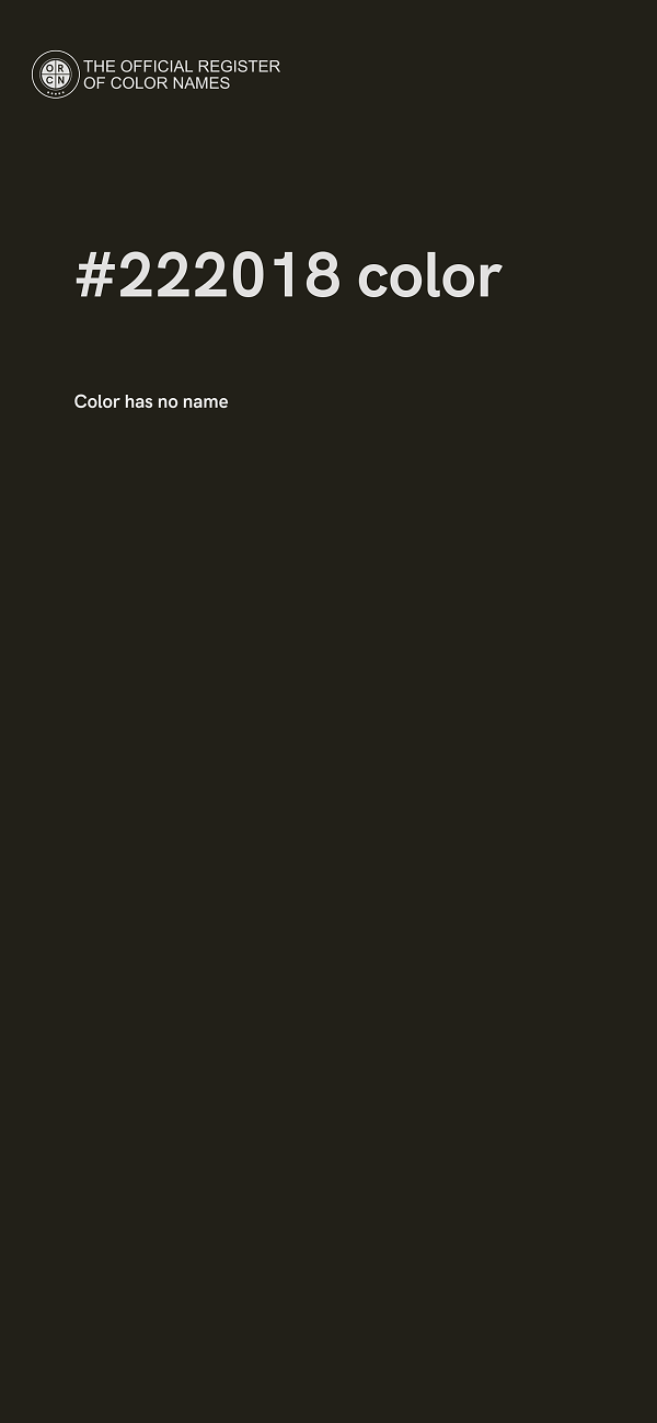 #222018 color image