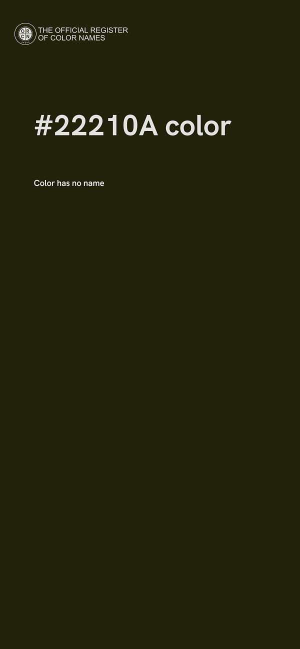 #22210A color image
