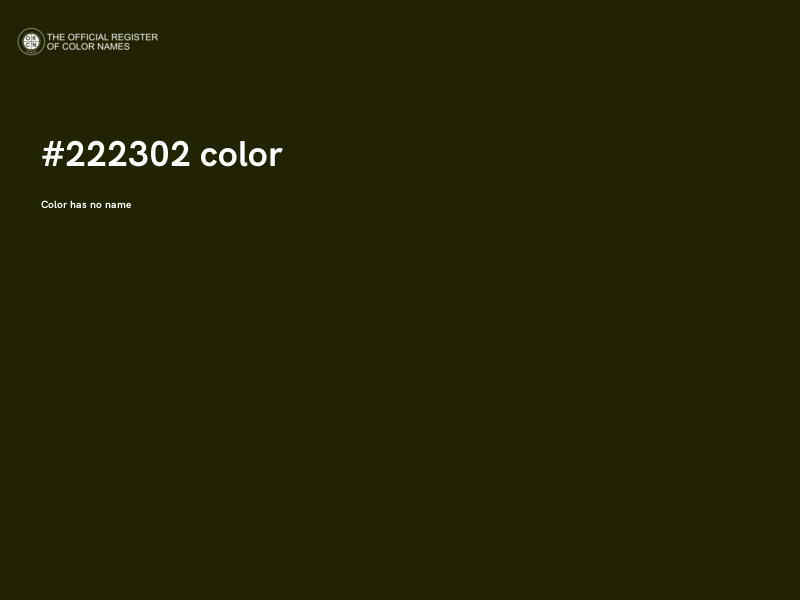 #222302 color image