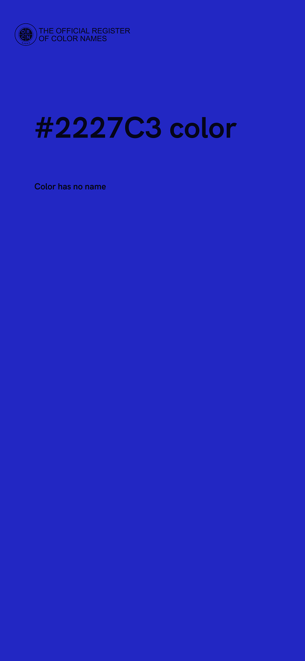 #2227C3 color image