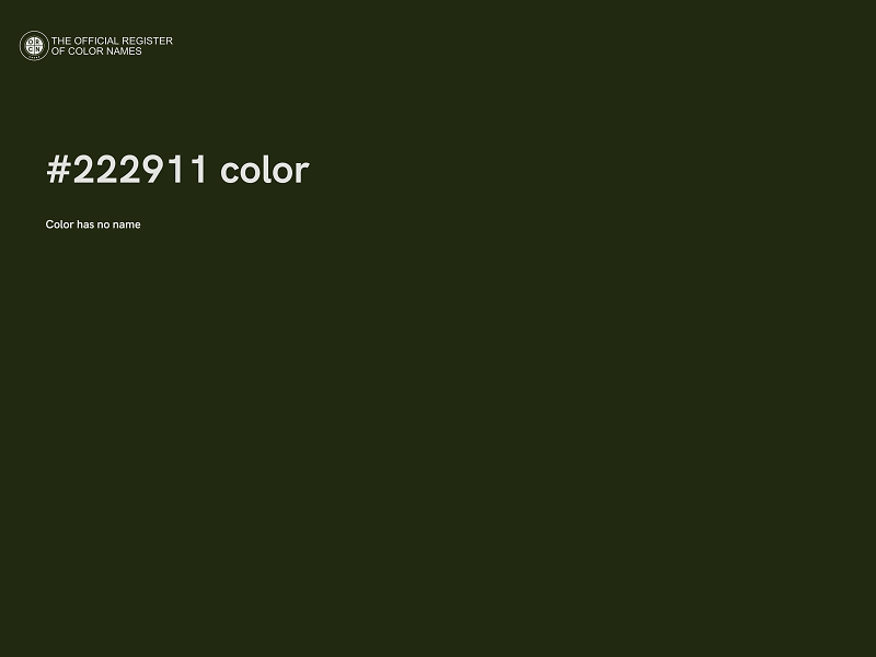 #222911 color image