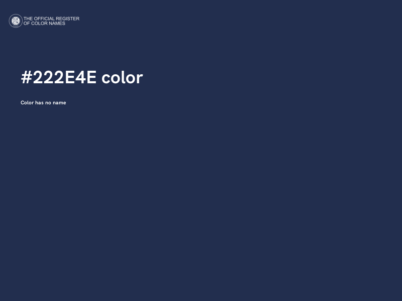 #222E4E color image