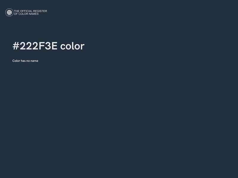 #222F3E color image