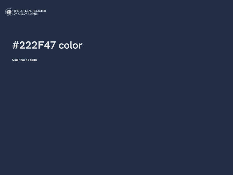 #222F47 color image