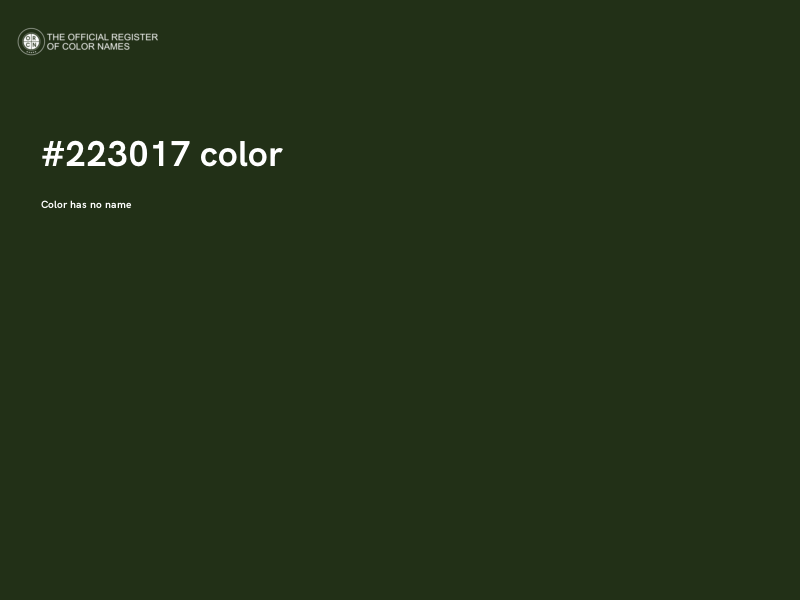 #223017 color image