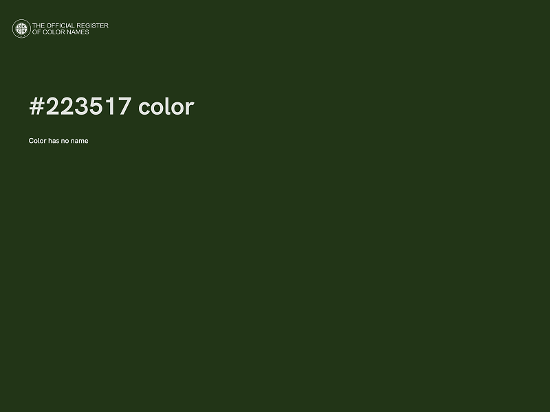 #223517 color image