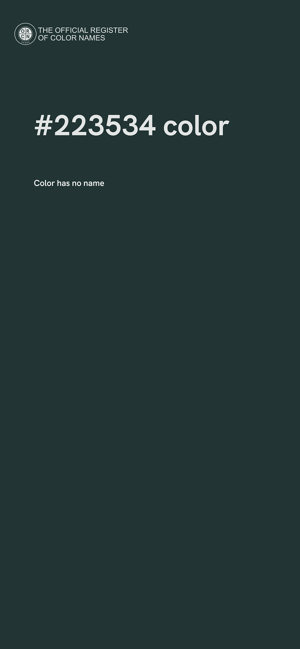 #223534 color image