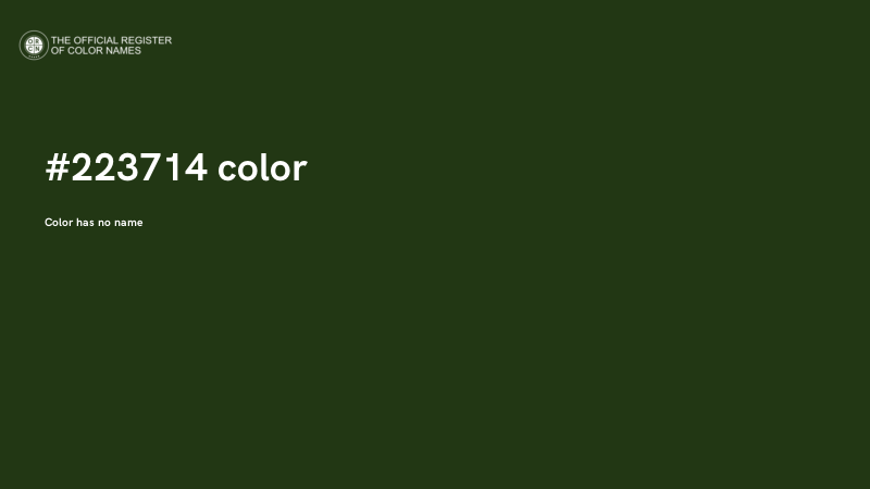 #223714 color image