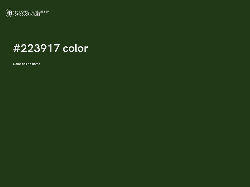 #223917 color image